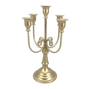 Candelabros Decorativos para el Hogar, Modernos, para Decoración de Bodas, Portavelas de Aluminio Plateado - Product Image 3