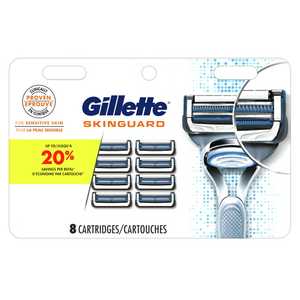 Gillette SkinGuard Hombre Razor Blade Refill 8 Blade Refill - Product Image 3