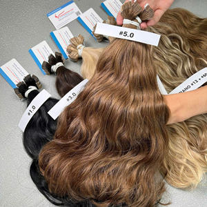 Bande de cheveux bruts vietnamiens de haute qualité dans la fin des cheveux prix attractif complet pas de perte de couleurs mélangées expédition mondiale - Product Image 5