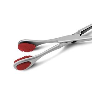 Young Tongue Forceps <b>Surgical</b> Oral Medical Clamp Seizing Forceps with Rubber Jaws Stainless Steel <b>Surgical</b> <b>Instruments</b> - Product Image 4