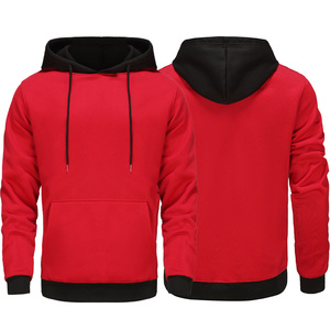 Sudadera con Capucha Personalizada para Hombre, Invierno 2025, Forro Polar Cálido, Ecológica, con Bolsillo, Color Sólido, Diseño Clásico, Talla Americana - Product Image 2