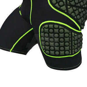 Short GK rembourré en EVA de haute qualité Protection premium Football Rugby Training Sessions-Top Vente Léger Respirant - Product Image 4