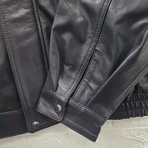 Chaqueta de Cuero Genuino de Primera Calidad para Mujer, Chaqueta de Cuero para Mujer Más Vendida con Logotipo Personalizado - Product Image 5