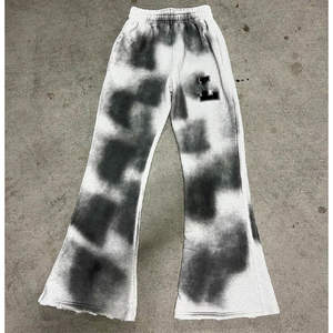 Diseño personalizado, 100% algodón, felpa francesa, ropa deportiva transpirable, conjunto deportivo con estampado serigrafiado, sudadera con capucha y pantalones de chándal de alta calidad - Product Image 2