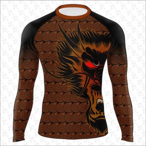 Transpirable personalizado Rash Guard Traje de baño Alta calidad Rash Guard para hombre Diseño personalizado Su propio Rash Guard con logotipo personalizado. - Product Image 5