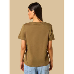 Women's Plain <b>T</b>-<b>Shirt</b> - Product Image 5