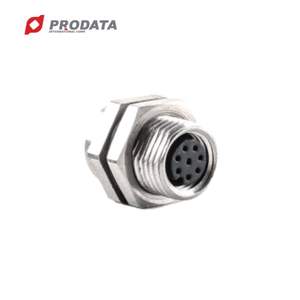 IP67 Femelle Droite M8 Dispositif Câble Assemblage Panneau Réceptacle PCB Connexion Dip-Solder pour Application Automobile Résistant Aux Intempéries - Product Image 2