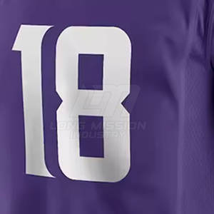 Camiseta de Fútbol Americano, Ropa Deportiva, Camiseta de Fútbol Americano Personalizada para Equipo o Club, Nuevo Estilo - Product Image 6