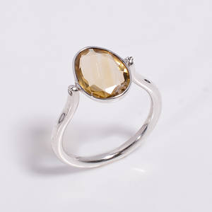 Anillo de Plata de Ley 925 de doble cara, diseño único, piedra preciosa de ágata Montana Natural, joyería fina de moda para mujer - Product Image 2