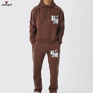 Chándal de diseño personalizado para hombre, chándal deportivo cortavientos para hombre, chándales deportivos cortavientos de invierno - Product Image 4