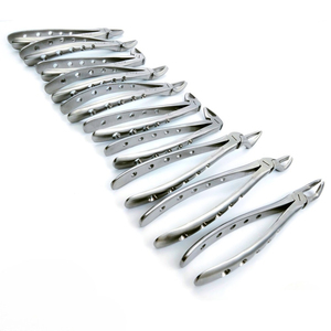 Forceps dentaire manuel universel en acier inoxydable pour l'extraction des dents des adultes et des enfants - Product Image 5