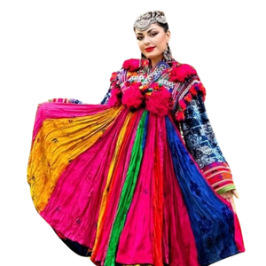 Servicio OEM/ODM último modelo vestido afgano mujeres ropa personalizada fabricantes indio danza del vientre Kuchi trajes tribales para adultos - Product Image 2