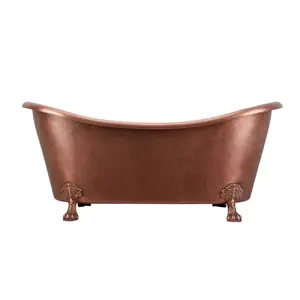 Antique Look Copper Hammered Bathtub Luxury Modern Best Selling Bathtub Premium Quality Household And Hotel Bathtub