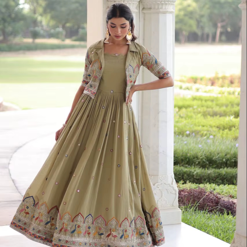 Chic Styles and Comfort in fancy designer indo western dress for Trendy  Women