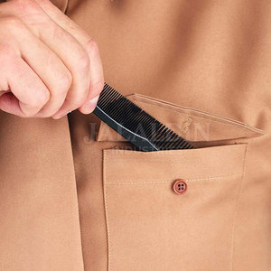 Uniforme de sécurité unisexe pour adulte, séchage rapide, anti-poussière, détectable par les détecteurs de métaux, sans coutures, polyester/coton, personnalisable OEM - Product Image 5