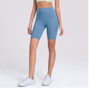 Pantalones cortos de entrenamiento de cintura alta para Yoga y gimnasio, pantalones cortos Push Up, mallas deportivas para Yoga, Fitness, pantalones para correr, mallas cortas para mujer - Product Image 5