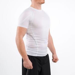 Personalized Print Short Sleeve <b>Rash</b> Guards Lightweight Summer Swimming <b>Rash</b> <b>Vest</b> <b>Mens</b> Short Sleeve <b>Rash</b> <b>Vest</b> - Product Image 3