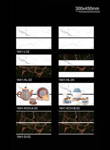 กระเบื้องเซรามิคผนังสำหรับผนังห้องครัวพิมพ์ลายดิจิทัลมันวาวขนาด30x45ซม. - Product Image 6