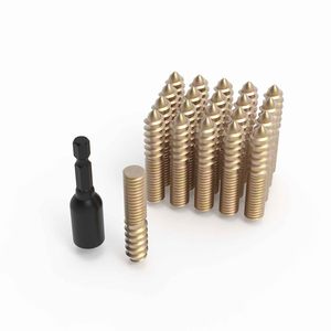 Boulons de suspension auto-perceurs double face 90mm Vis à bois pour meubles et canapés - Product Image 3