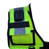 Gilet de sécurité haute visibilité logo personnalisable réfléchissant haute visibilité Construction sécurité travail gilet de sécurité réfléchissant avec poche