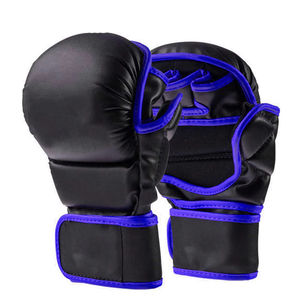 Gants de grappling en cuir PU pour MMA, absorbant les chocs, anti-humidité, antidérapants, avec fermeture personnalisable, couleur au choix, haute qualité - Product Image 3