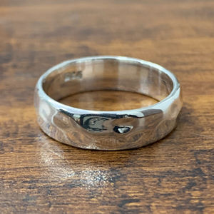 Romantic Statement Men's <b>Ring</b> 4.7 Grams <b>Silver</b> <b>Plain</b> with Natural Stone Inlay Platinum Boho Style for Everyday Wear - Product Image 1