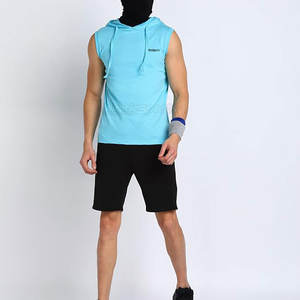 Mejor estilo Nueva llegada Top Trending Men's Gym Hoodies Basics Cotton Blended Men's Gym Hoodies - Product Image 4