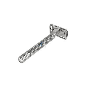 Rasoir de sécurité à double tranchant en acier inoxydable durable, outil de toilettage traditionnel de haute qualité pour la coupe de la barbe des hommes - Product Image 3