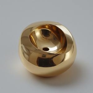 Artistic Handmade Brass <b>Incense</b> <b>Stick</b> <b>Holder</b> Knob With Floral Motif And Elegant Golden Finish Design - Product Image 5