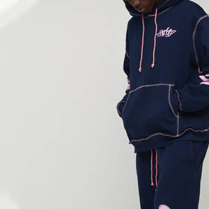 Ensemble de survêtement de sport pour homme à capuche de haute qualité pour l'hiver 2025, logo personnalisé, écologique, respirant, pour la salle de sport - Product Image 6