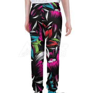 Pantalon de survêtement sur mesure pour hommes léger décontracté conception 3D haute visibilité haut en toile pantalon en coton taille moyenne - Product Image 3