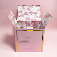Coffret d'Emballage Produit en Papier de Luxe Unique pour Maquillage Cosmétique, Crème, Huile Essentielle Corps, Soins de la Peau