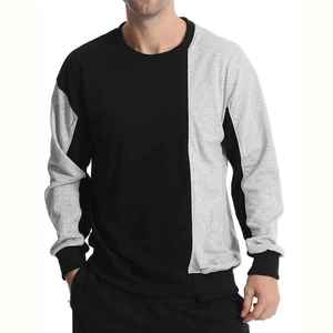 Sudadera de Hombre de Manga Larga, Estilo Casual Invernal, Color Sólido, Poliéster y Algodón, Color y Logotipo Personalizables, Cuello Redondo Transpirable - Product Image 6