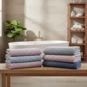 MYT-EX Serviette de bain extra large pour hôtel 100% coton turc 95x150cm 550 GSM Super absorbante Qualité supérieure Luxe Personnalisée - Product Image 2