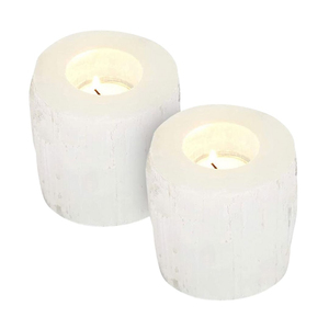 Hand Carved Himalayan <b>Pink</b> Salt Crystal <b>Candle</b> Holder Durable Custom Size Natural Crafts for Home Decor and Wellness Ambience - Product Image 5