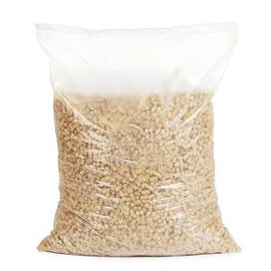 Pellets de madera de pino/haya naturales en sacos de 15 kg, briquetas de 6-10 mm de diámetro, serrín para calderas, 90 calorías, 0.4% de humedad, DIN Plus para - Product Image 2