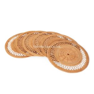 Natural Woven <b>Rattan</b> Placemat For <b>Dining</b> <b>Table</b> Decoration Handmade In Vietnam With Sustainable And Eco Friendly Material - Product Image 3