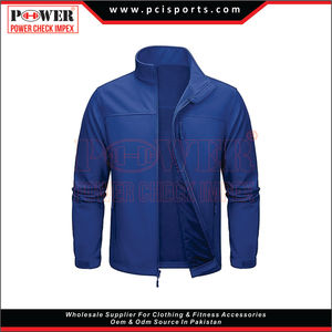 OEM Custom logo Lining Lightweight Windbreaker Uniform Waterproof <b>Fleece</b> <b>Jumper</b> Men's Outdoor Soft Shell Jacket - Product Image 3