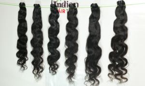 100% Inde Temple Cheveux Humains De Luxe Corps Vague Bundles Cheveux Bruts Trame Naturelle Extension De Cheveux Vierge Indien Double Dessiné Bundle - Product Image 5