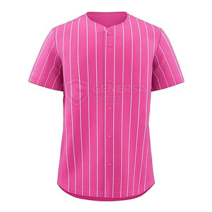 เสื้อเบสบอลคอกลมแขนสั้นสำหรับผู้ชายเสื้อผ้ากีฬาผ้าโพลีเอสเตอร์100% ผ้าแห้งเร็วสไตล์ใหม่ - Product Image 1
