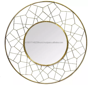 Espejo de diseño de tema fresco para decoración interior del hogar, diseño de decoración clásica y moderna, para pared, múltiples diseños de acabado - Product Image 1