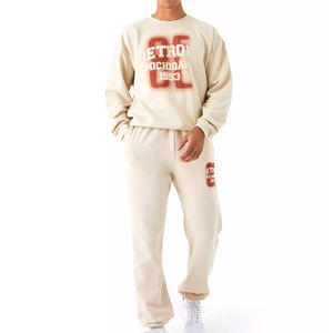 Nouvel arrivage de survêtement pour hommes avec impression bouffante de haute qualité, style confortable pour l'hiver, logo personnalisé, taille XL, vêtements pour hommes à quantité minimale de commande basse - Product Image 4