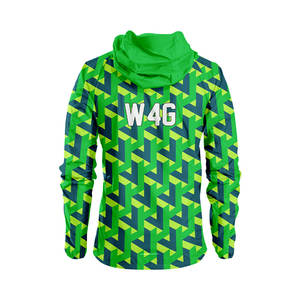 Vêtement de sport pour homme 100% polyester, coupe-vent d'extérieur, imperméable, fermeture éclair, col montant, veste de sport pour homme, cyclisme, course à pied - Product Image 2