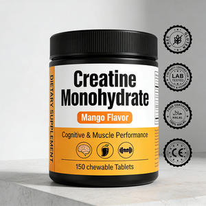 ครีเอทีนโมโนไฮเดรตแบบเคี้ยวสำหรับคนทานมังสวิรัติ ได้รับการรับรองมาตรฐาน GMP บริการพัฒนาแบรนด์ตามความต้องการ  เครื่องดื่มเติมพลังงาน - Product Image 1