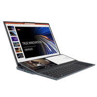 Nouvel ordinateur portable à double écran haute performance pour les entreprises, résolution 2560x1200, 8 Go de mémoire, interface Thunderbolt 3, corps fin de 20 mm