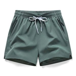 Shorts de bain d'été pour hommes en gros – Tissu polyester/coton toile respirant, séchage rapide, élastique avec poche - Product Image 5