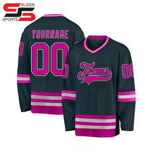Custom Designed Adult Hockey Jersey OEM Team Sportswear <b>Ice</b> Hockey Uniform Jacket with Embroidery Blank Pattern - Product Image 4