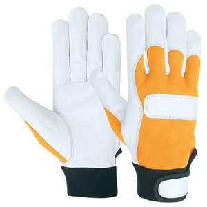 Guantes de Seguridad Industriales Duraderos de Piel de Oveja con Doble Palma, Guantes de Trabajo y Conducción con Forro de Algodón Suave, Guantes de Trabajo al por Mayor OEM - Product Image 6