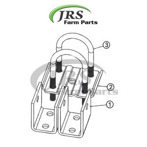 Kit de suspension tandem pour remorque moyenne du fabricant agricole JRS et de l'exportateur Pièces de machines agricoles d'Inde - Product Image 3