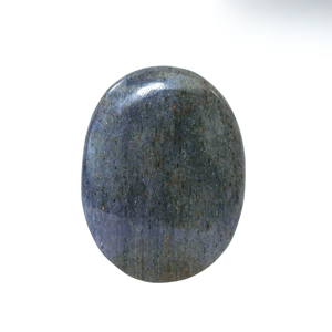 หินอเวนจูรีนปาล์มพลอยคริสตัลขัดเงาสีฟ้าสำหรับบำบัดพลังงานสมาธิบรรเทาความเครียดสไตล์รัก - Product Image 4